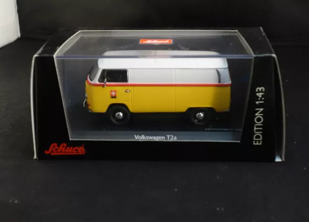 Schuco Volkswagen T2a Van Ptt Poste Svizzere 1:43 3493