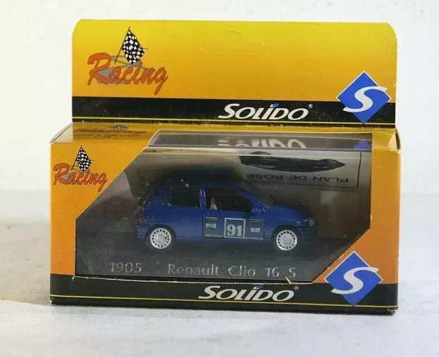 Solido Renault Clio 16s Elf N 91 Rally 1990 1:43 1905