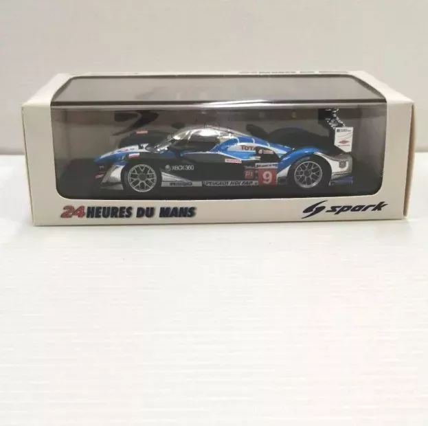 Spark Peugeot 908 Hdi Fap 5.5l Turbo V12 Team Peugeot Sport Total N 9 Winner 24h Le Mans 2009 David Brabham Marc Gene Alexander Wurz 1:43 43LM09