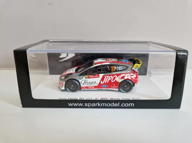 Spark Ford Fiesta Rs Wrc N 21 9th Rally Montecarlo 2012 Martin Prokop Zdenek Hruza 1:43 S3346