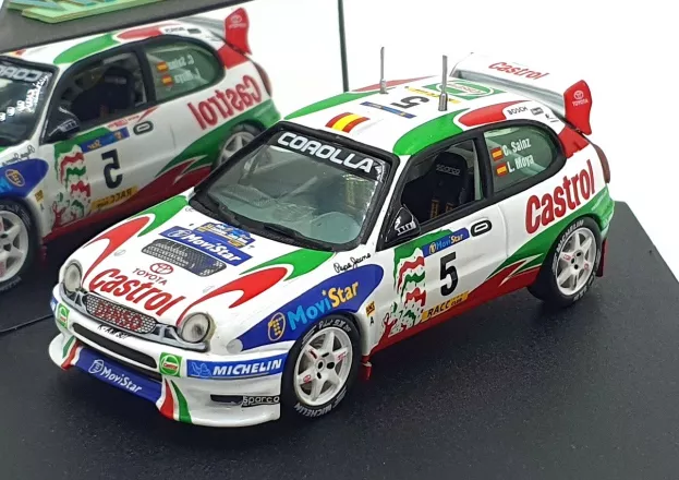 Vitesse Toyota Corolla Wrc Castrol N 5 Rally Catalunya 1998 C.sainz L.moya 1:43 V98199