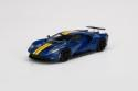 Ford GT Sunoco Blue With Yellow Stripe 1:43 Scale TSM430524