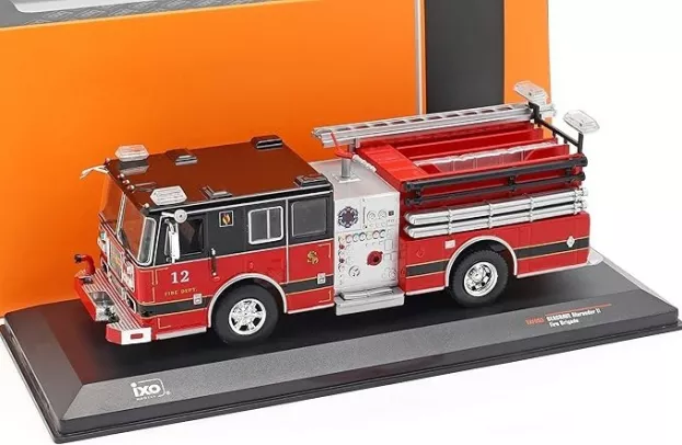 IXO Models Seagrave Marauder Ii Tanker Truck Fire Engine 1989 1:43 TRF003