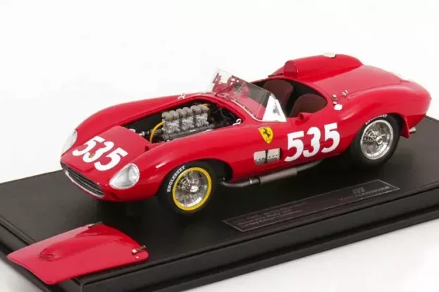 Top Marques Ferrari 315s Spider N 535 Winner Mille Miglia 1957 Piero Taruffi 1:18 TOP127B