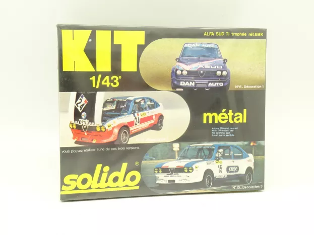 Solido Alfa Romeo 2x Alfasud Ti Trophe N 0 1:43 69K