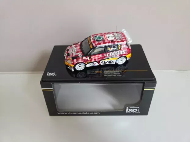 IXO Models Skoda Fabia S2000 Gordon N 2 Rally Irc Ypres 2009 Duval Giraudet 1:43 RAM388