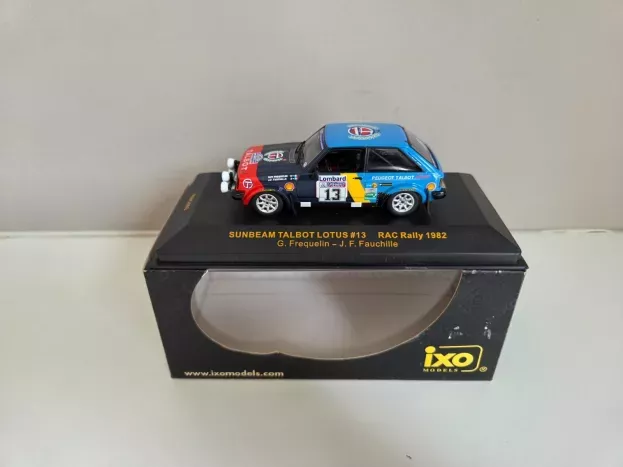 IXO Models Talbot Sunbeam Lotus N 13 Rac Rally 1982 G.frequelin J.f.fauchille 1:43 RAC092