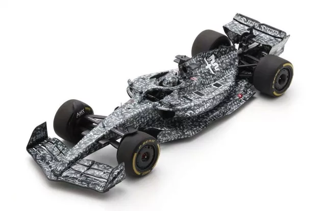 Spark Alfa Romeo F1 C42 Team Orlen Racing N 88 Test Barcelona 2022 Robert Kubica Con Vetrina With Showcase Special Box 1:18 18S749