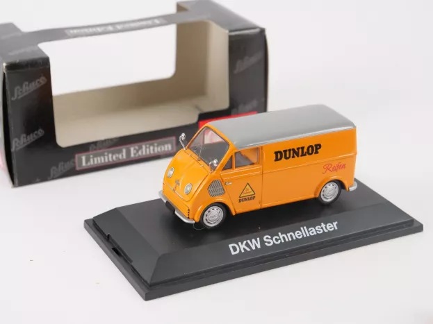 Schuco Dkw F89 Schnellaster Van Dunlop 1952 1:43 2394