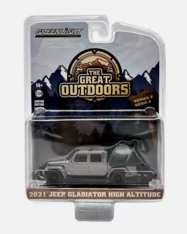 Greenlight Jeep Gladiator Pick-up 2021 The Great Outdoors 1:64 38030E
