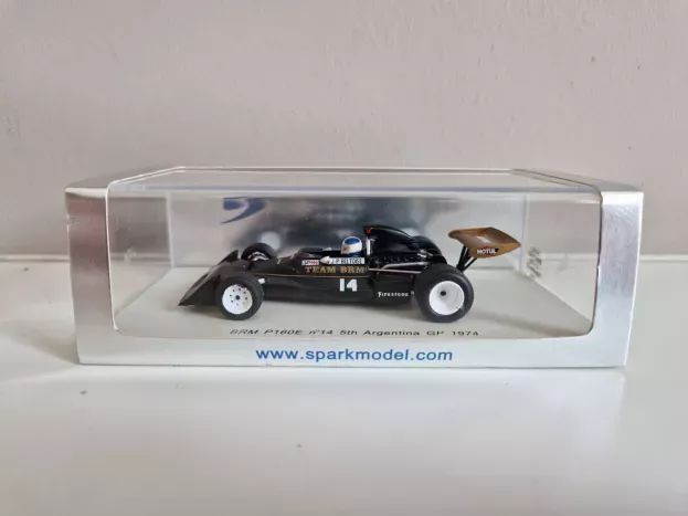 Spark Brm F1 P160e N 14 Argentina Gp 1974 Jean Pierre Beltoise 1:43 S1149