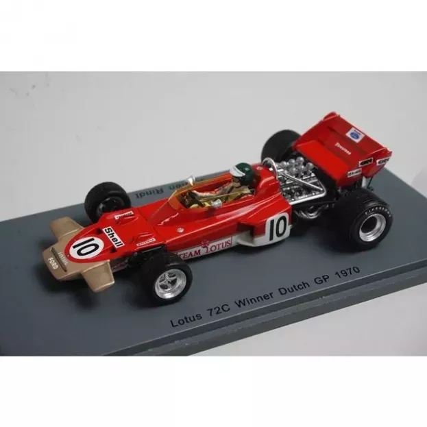 Spark Lotus F1 72c N 10 Winner Dutch Gp 1970 Jochen Rindt 1:43 S4280
