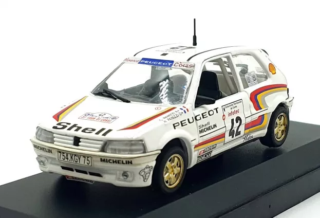 Vitesse Peugeot 106 Xsi N 42 Rally Tour De Corse 1993 G. Panizzi H. Panizzi 1:43 L051