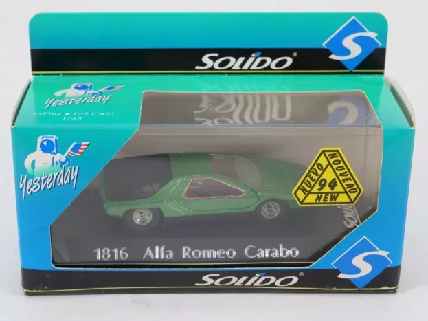 Solido Alfa Romeo Carabo Bertone 1968 1:43 1816