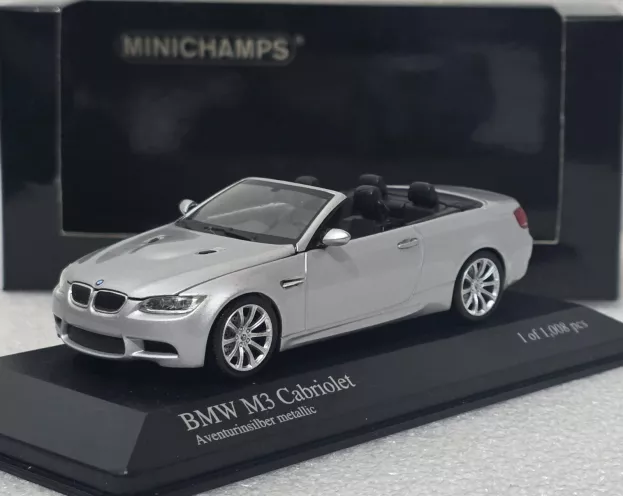 Minichamps Bmw 3-series M3 e93 Cabriolet 2008 1:43 431026330