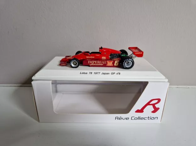 Spark Lotus F1 78 N 6 Gp Japan 1977 G.nilsson 1:43 R70162