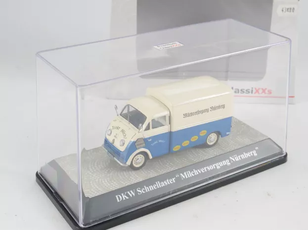 Premium Classixxs Dkw F89 Van Schnellaster Milchversorgung Nurnberg Milk 1957 1:43 13525