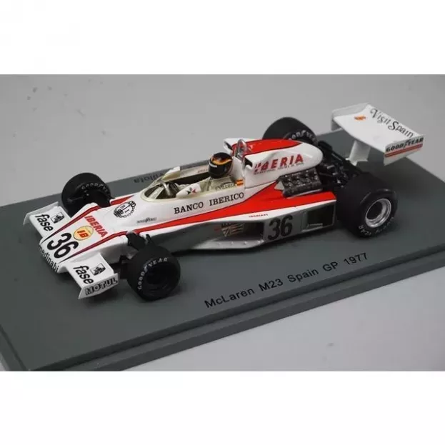 Spark Mclaren F1 M23 N 36 Spanish Gp 1977 Emilio De Villota 1:43 S7148