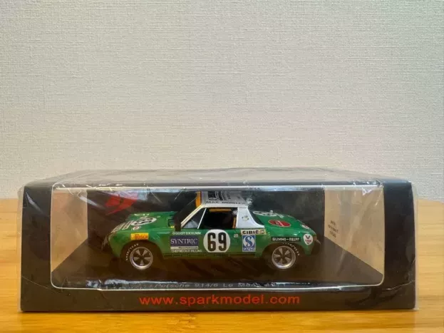 Spark Porsche 914 6 Gt 1991cc Team Autohaus Max Moritz Gmbh N 69 24h Le Mans 1971 G.quist D.krumm 1:43 S7508
