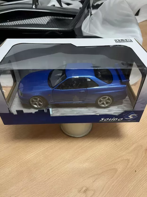 Solido Nissan Skyline Gt-r r34 Coupe 1999 1:18 1804306