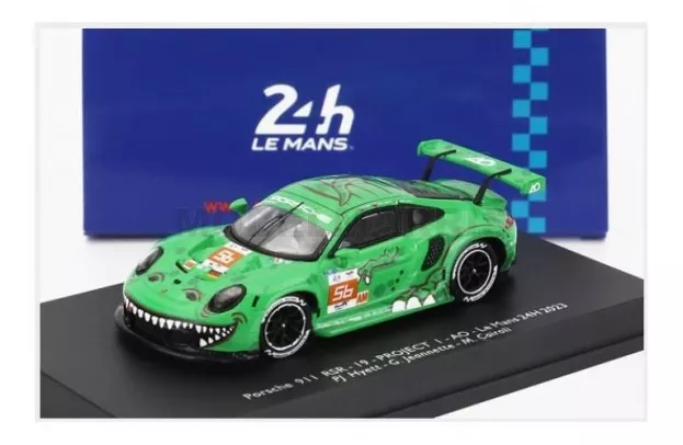 Spark Porsche 911 991-2 Rsr-19 4.2l Team Project 1-ao N 56 24h Le Mans 2023 Matteo Cairoli Phillip Jeffrey Hyett Gunnar Jeannette 1:87 87S165