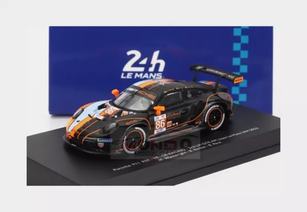 Spark Porsche 911 991-2 Rsr-19 4.2l Team Gr Racing N 86 3rd Lmgte Class 24h Le Mans 2023 B.barker R.pera M.wainwright 1:87 87S168