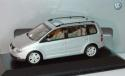 RARE VW TOURAN 1T 2.0 TDI SPORT REFLEX SILVER 1:43 MINICHAMPS (DEALER MODEL)