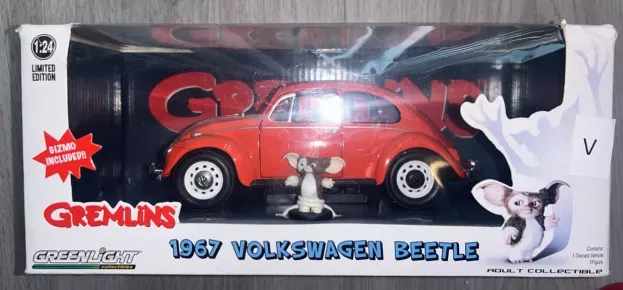 Greenlight Volkswagen Beetle Gremlins With Figure 1984 1:24 18231