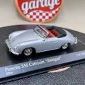 Minichamps 1/43 Porsche 356 Cabriolet Stuttgart 1954 Silver 400065030