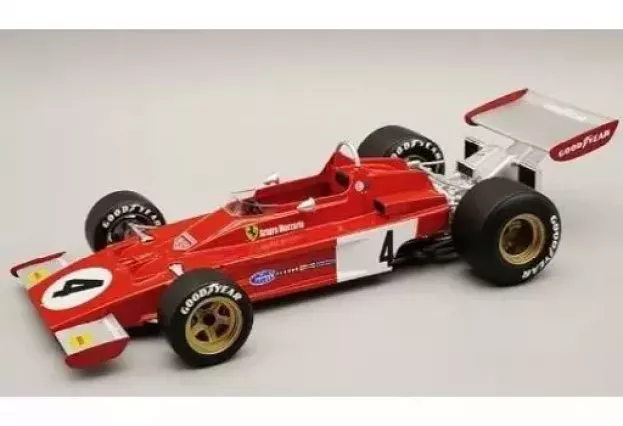 Tecnomodel Ferrari F1 312 B3-73 N 4 Monaco Gp 1973 Arturo Merzario 1:18 TM18-199C