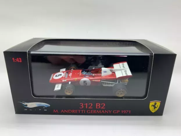 Hot Wheels Ferrari F1 312b2 N 5 Germany Gp 1971 Mario Andretti 1:43 T6938