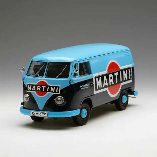 Schuco Volkswagen T1b Van Publicitaire Martini 1962 1:18 0285