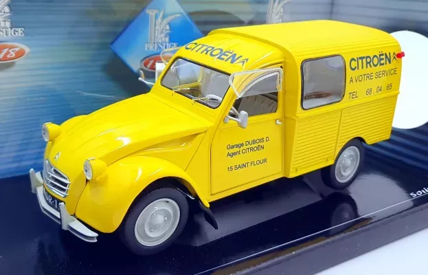 Solido Citroen 2 Cv Van Citroen Service 1:18 8423