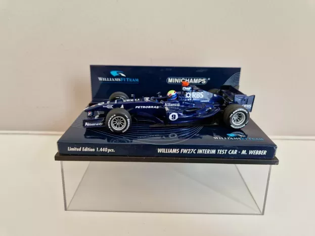 Minichamps Williams F1 Fw27c M.webber Interim Car 2005 1:43 50109