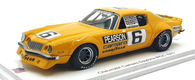 Spark Chevrolet Camaro N 6 Iroc Daytona Season 1974-1975 D.pearson 1:43 US224