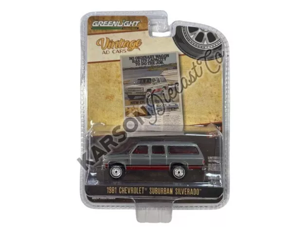 Greenlight Chevrolet Suburban 1981 1:64 39140F