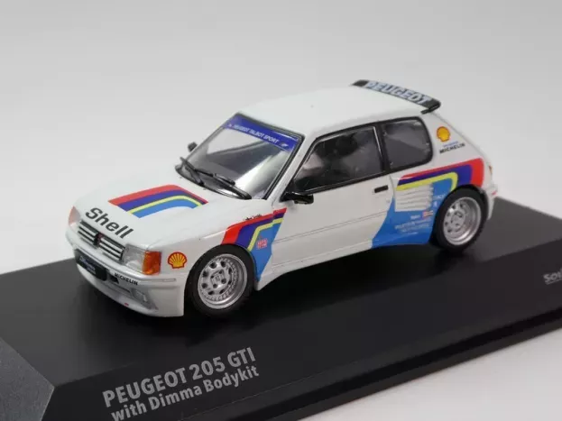 Solido Peugeot 205 Gti Dimma Rally Tribute 1992 1:43 4310805