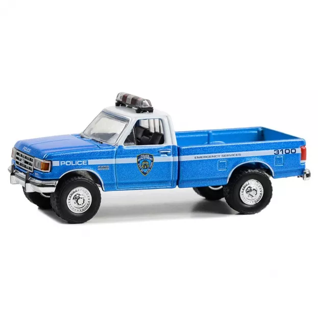 Greenlight Ford F-250 Pick-up Nypd Police 1991 1:64 30462