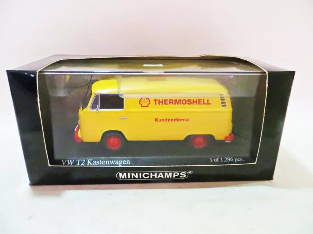 Minichamps Volkswagen T2 Kastenwagen Shell 1972 1:43 400053062