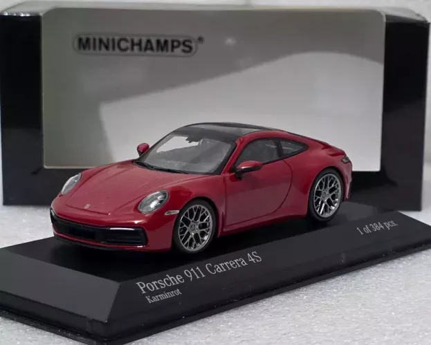 Minichamps Porsche 911 992 Carrera 4s Coupe 2019 1:43 410069321