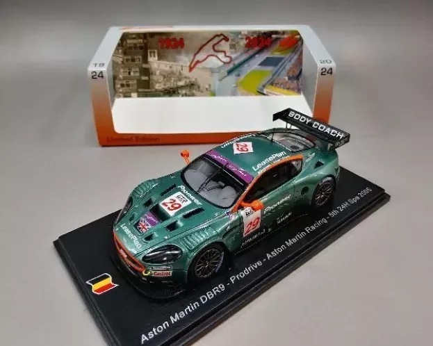 Spark Aston Martin Dbr9 Prodrive Team Aston Martin N 29 24h Spa 2005 Peter Kox Pedro Lamy Marc Goossens Darren Turner 1:43 100SPA20