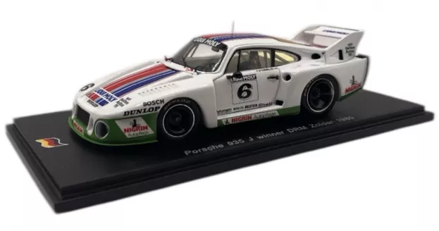Spark Porsche 935j Team Liqui Mori N 6 Winner Drm Zolder 1980 R.stommelen 1:43 SG027