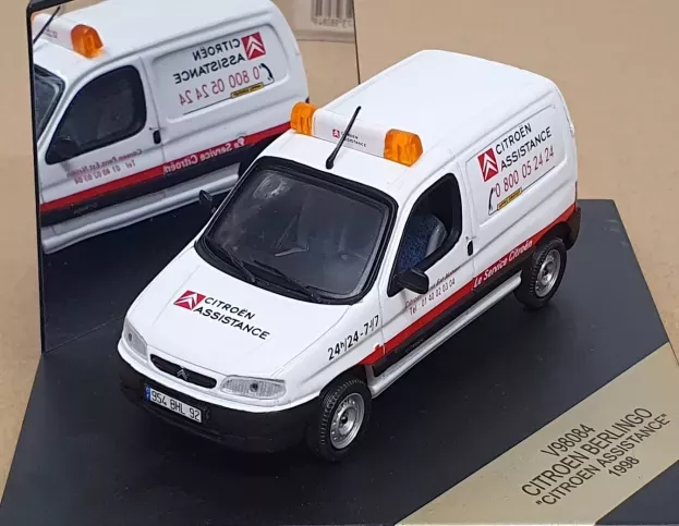 Vitesse Citroen Berlingo Van Citroen Assistance 1998 1:43 V98084
