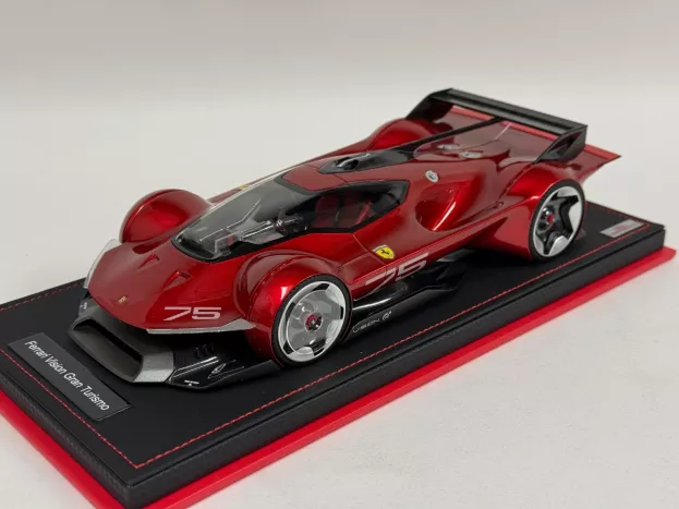 MR Models Ferrari Vision Gran Turismo N 75 2024 Con Vetrina With Showcase 1:18 FE039B
