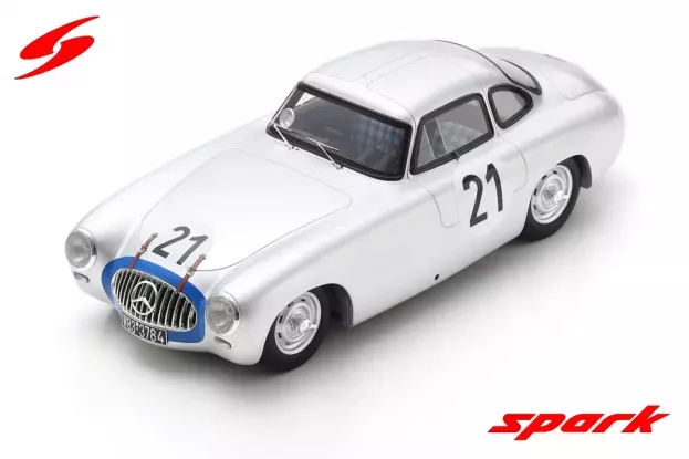 Spark Mercedes 300sl 3.0l S6 Team Daimler-benz A.g. N 21 Winner 24h Le Mans 1952 H.lang F.riess 1:18 18LM52