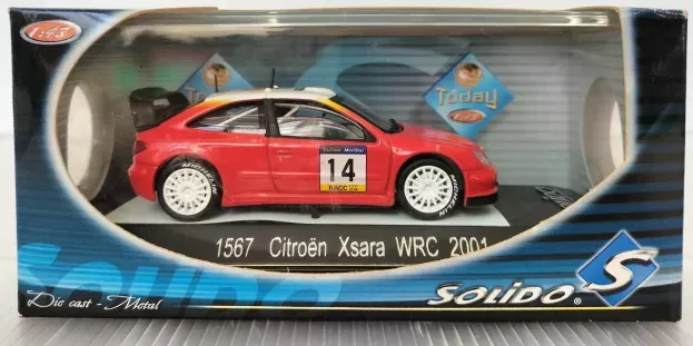 Solido Citroen Xsara Wrc Rally 2001 N 14 1:43 1567