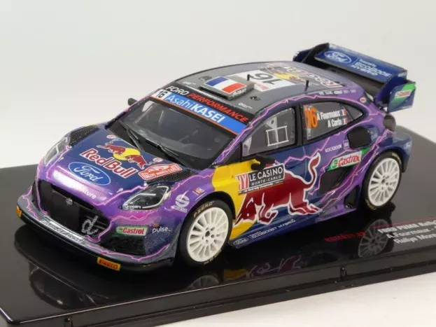 IXO Models Ford Puma Rally1 Team Ford World Rally M-sport N 16 Rally Montecarlo 2022 A.fourmaux A.coria 1:43 RAM831