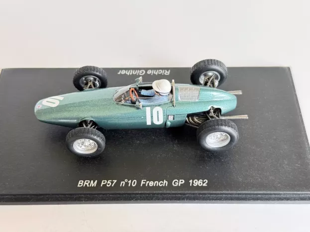 Spark Brm F1 P57 N 10 3rd France Gp 1962 Richie Ginther 1:43 S1626