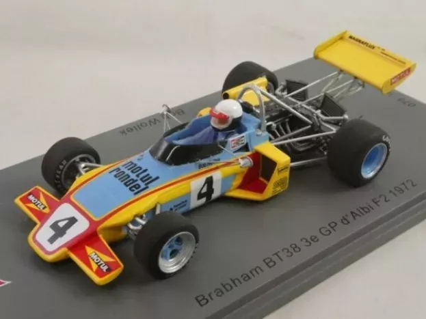 Spark Brabham F2 Bt38 N 4 D'albi Gp 1972 B.wollek 1:43 SF243