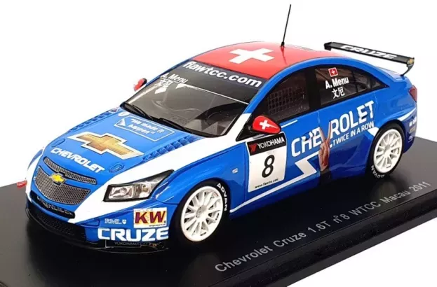 Spark Chevrolet Cruze 1.6t N 8 Wtcc 2011 A.menu 1:43 S2499